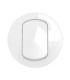 Enjoliveur IP44 Céliane interrupteur et ou va-et-vient - Blanc