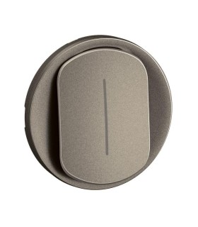 Enjoliveur Céliane permutateur à voyant - Titanium