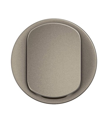 Enjoliveur Céliane interrupteur et ou va-et-vient  - Titanium