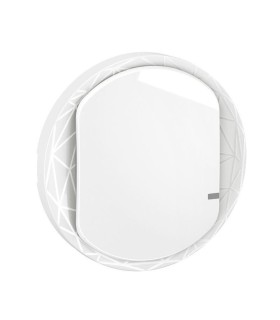Enjoliveur interrupteur sans Neutre/commande Céliane with Netatmo Blanc