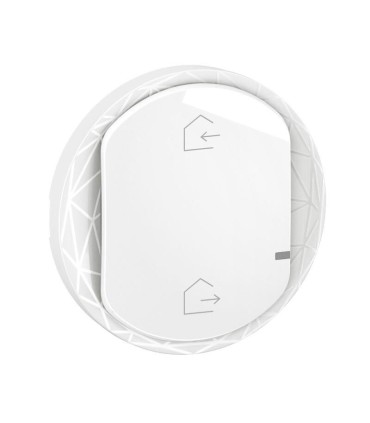 Enjoliveur commande Départ/Arrivée sans fils Céliane with Netatmo Blanc