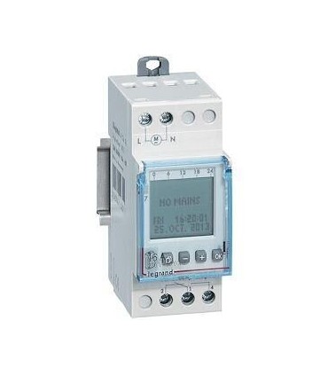 Interrupteur Horaire Programmable Digital - Auto - Multifonction -1 sortie 16A 250v~