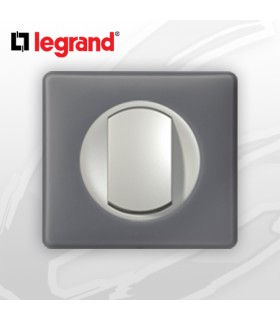 Poussoir complet Legrand Céliane Schiste Poudré (doigt large)