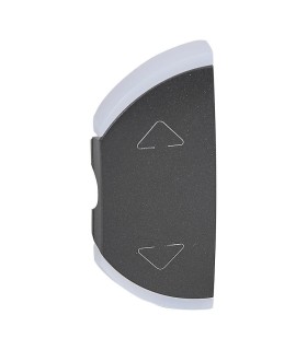 Enjoliveur simple Céliane pour volets roulants montage gauche ou droite Graphite