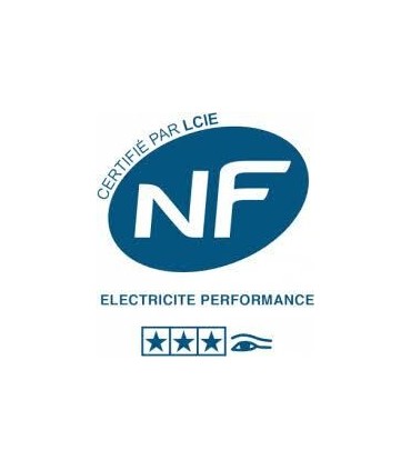 Rayonnant digital détection RSC D 2 horizontal blanc 750W