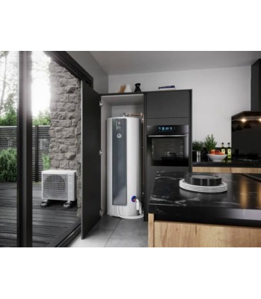 Thermodynamique Aéromax Split 3 ballon vertical mural 200L