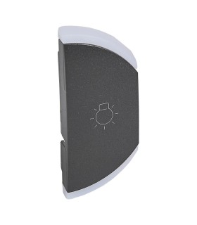 Enjoliveur éclairage Céliane simple  montage droite - Graphite