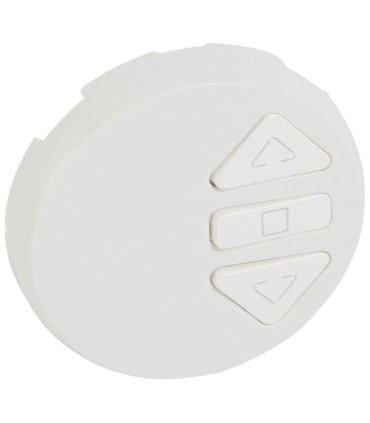 Enjoliveur Céliane pour interrupteur individuel radio-RTS Somfy Blanc