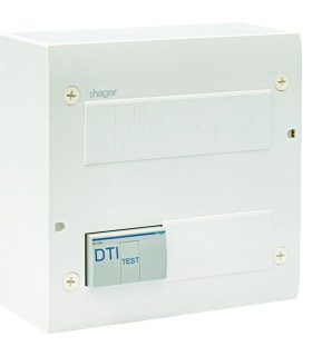 Coffret de communication éco 4xRJ45 Grade 2TV