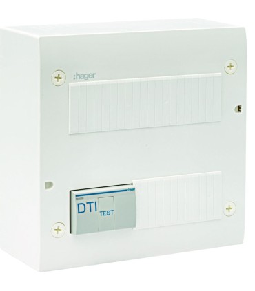 Coffret de communication éco 4xRJ45 Grade 2TV