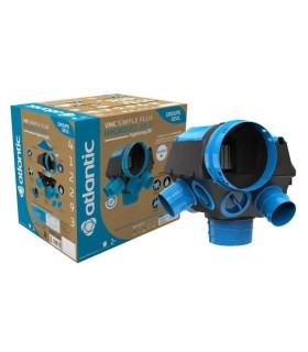 Groupe VMC Hygrocosy BC 2 - Simple flux hygroréglable - 231 m³/h - 23-25dB