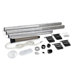 Pack motorisation volet roulant moteur Tymoov2 20 Silence+ 20Nm Radio + télécommande