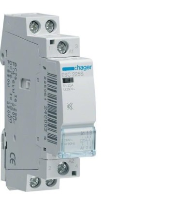 Contacteur Silencieux 25A, 2F, 230V