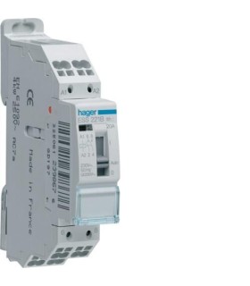 Relais de commande 16A, 1F+1O, 230V