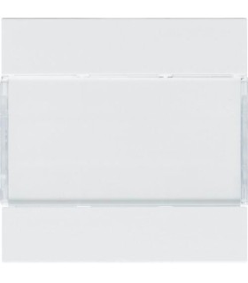 Enjoliveur 2 boutons poussoirs KNX gallery blanc