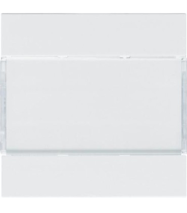 Enjoliveur 2 boutons poussoirs KNX gallery blanc