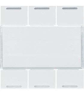 Enjoliveur 6 boutons poussoirs KNX gallery LED