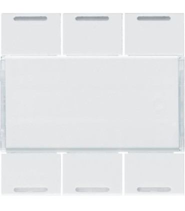 Enjoliveur 6 boutons poussoirs KNX gallery LED