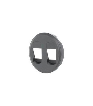 Enjoliveur Céliane prise haut parleur double GRAPHITE