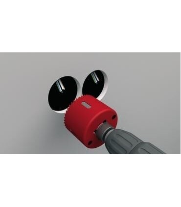 Scie Cloche Cloisons séches  Ø67mm avec ressort