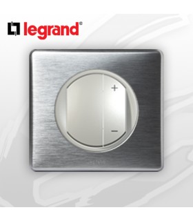 Interrupteur Variateur complet Legrand Céliane Alu Métal (400W)