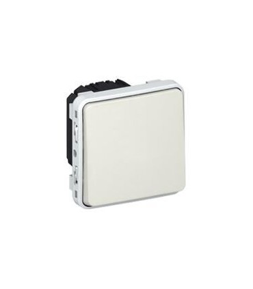 Interrupteur ou va-et-vient Plexo composable Blanc
