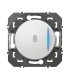 Poussoir lumineux Dooxie avec marquage cadenas à équiper d'un voyant - blanc