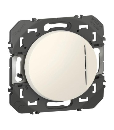 Poussoir lumineux Dooxie à équiper d'un voyant - blanc