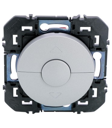 Poussoir Dooxie commande volets roulants finition alu