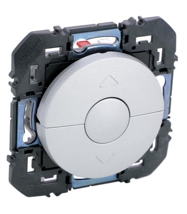 Poussoir Dooxie commande volets roulants finition alu