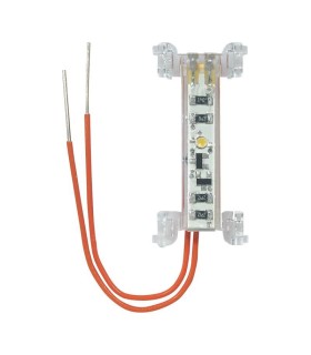 Voyant témoin Mosaic/Céliane 230V 3mA interrupteur bipolaire + permutateur
