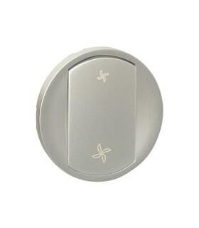 Enjoliveur Céliane pour commande VMC finition Titane