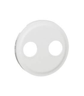 Enjoliveur Céliane pour prise TV-SAT - Blanc