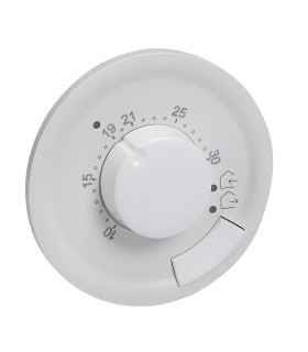 Enjoliveur Céliane pour thermostat d'ambiance Blanc