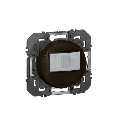 Détecteur mural Dooxie 2 fils sans Neutre noir