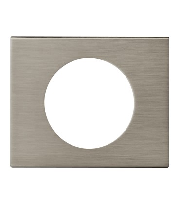 PLAQUE Céliane 1 POSTE INOX BROSSE - Legrand
