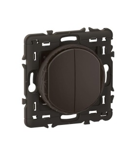 Commande double Self-e Céliane with Netatmo Noir