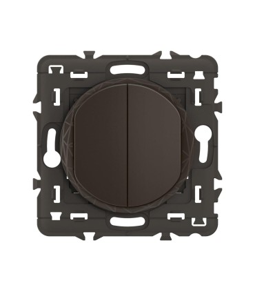 Commande double Self-e Céliane with Netatmo Noir