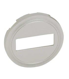 Enjoliveur Céliane pour prise optique finition titane