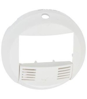 Enjoliveur Céliane détecteur avec bouton poussoir - blanc