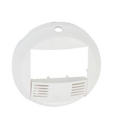 Enjoliveur Céliane détecteur avec bouton poussoir - blanc