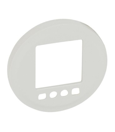 Enjoliveur Céliane pour interrupteur horaire programmable - Blanc