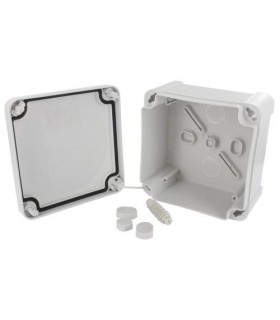 Boîtier OPTIBOX lisse IP65 100x100x55 mm