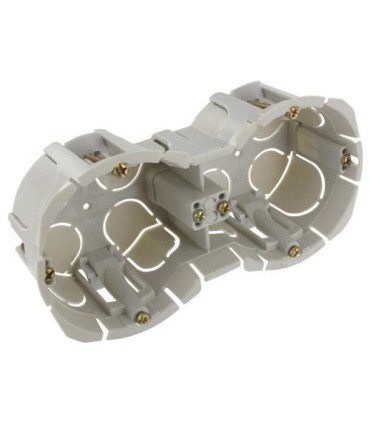 Boîtier BiBox double ent. 71 diam.65/67 mm prof.40