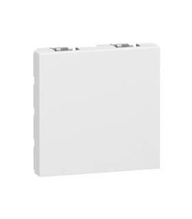 Obturateur Mosaic 2 modules blanc antimicrobien