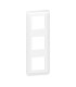 Plaque Mosaic 3X2 modules montage vertical blanc