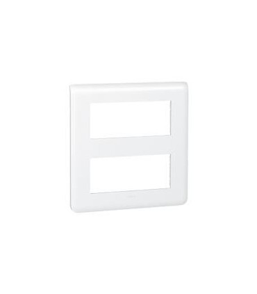 Plaque Mosaic 2x5 modules blanc