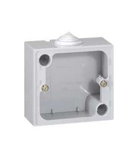 Cadre étanche Plexo pour pose en saillie de prises