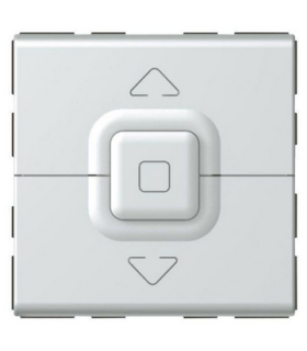 Interrupteur Mosaic volets roulants 500W maximum 2 modules alu