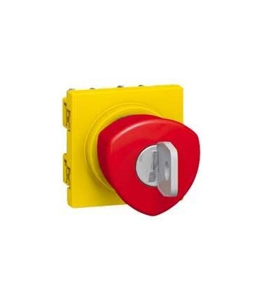 Poussoir coup de point d'arrêt d'urgence Mosaic à clé